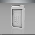 White Hardware Tools Control Panel Enclosure With Durable Buttons And Modern Design