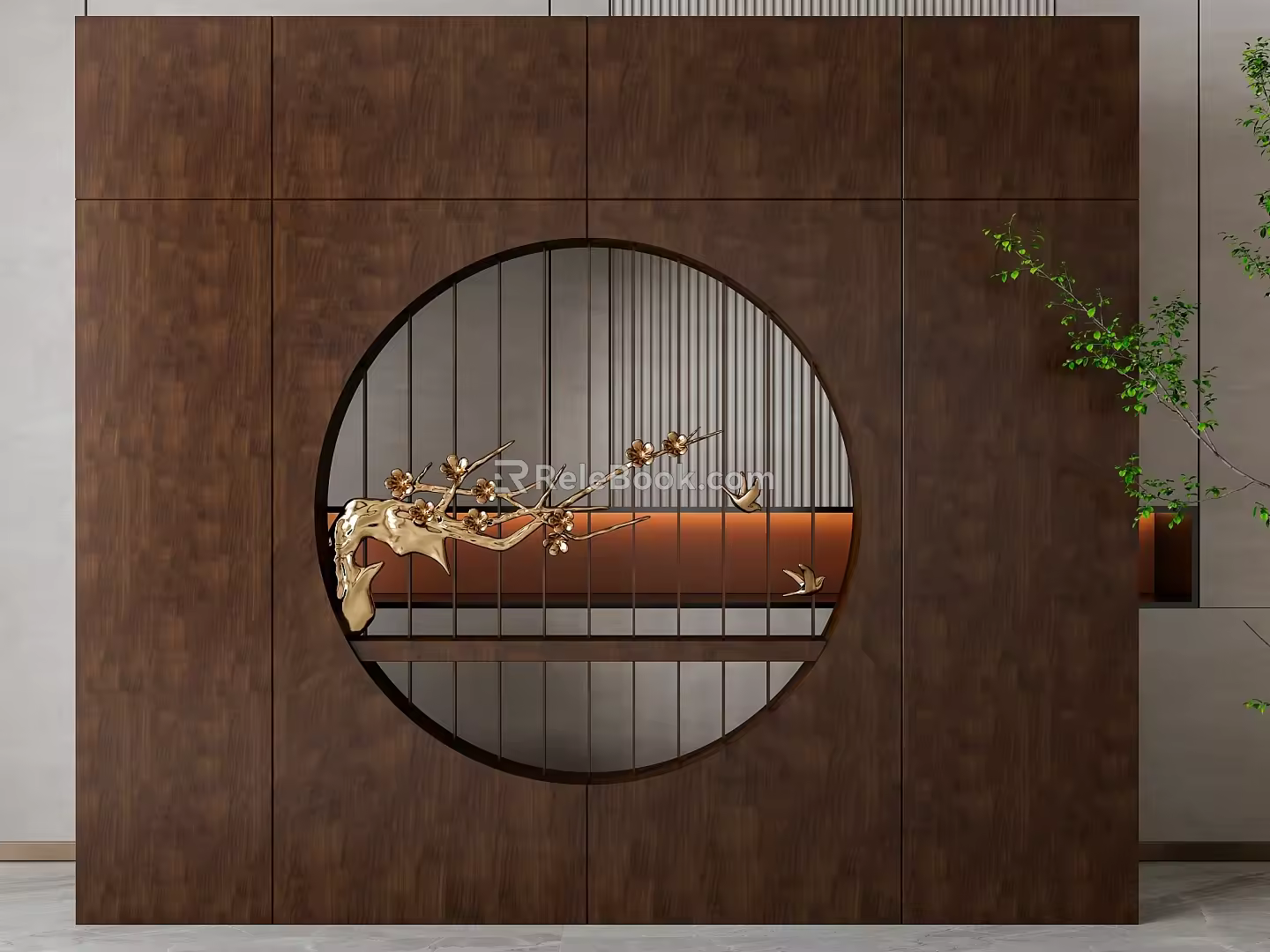 New Chinese Partition 3d model