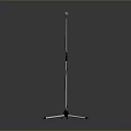 Sturdy Adjustable Microphone Stand with Professional Design for Home and Office Use 3d model