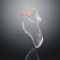 Delicate Floral Headband Adorned With Pink Flowers And White Lace Veil