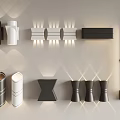 Modern Wall Lamps With Various Stylish Designs In Black And White Colors