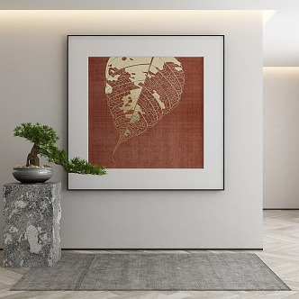 New Chinese Decorative Painting 3d model