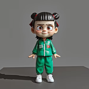 Which movie animation Ao C hand-made ornaments 3d model