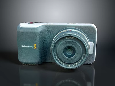 Bowers Wilkins Retro Style Camera With Compact Body And Lens Design 3d model