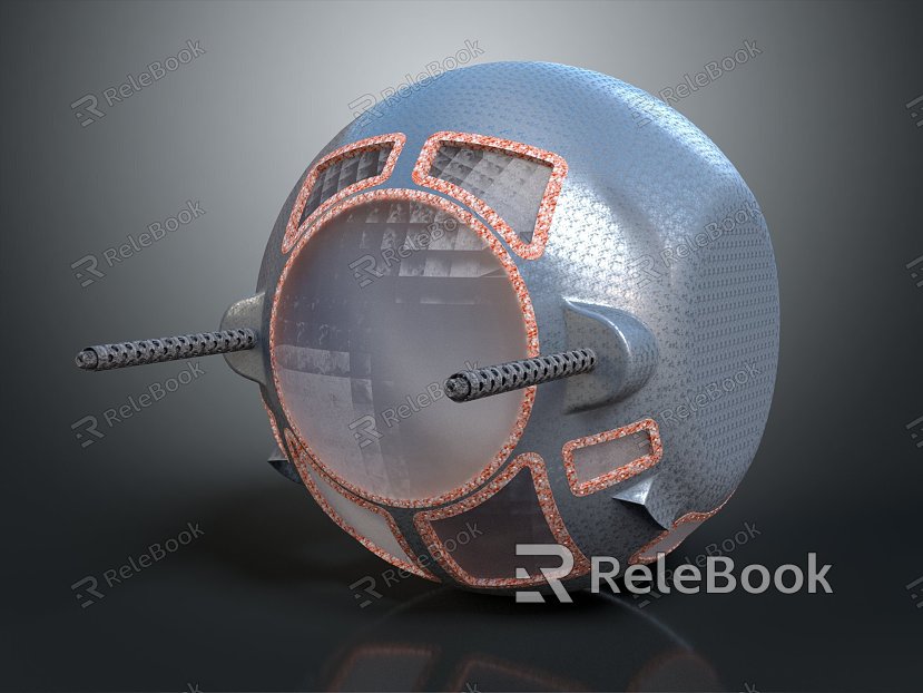 modern turret spherical seat spherical turret turntable model