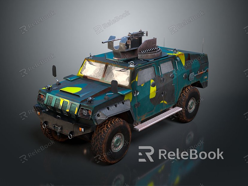 Bulletproof Car Armed Jeep Armed Car Armed Bulletproof Car Military Jeep Off-road Jeep Humvee model