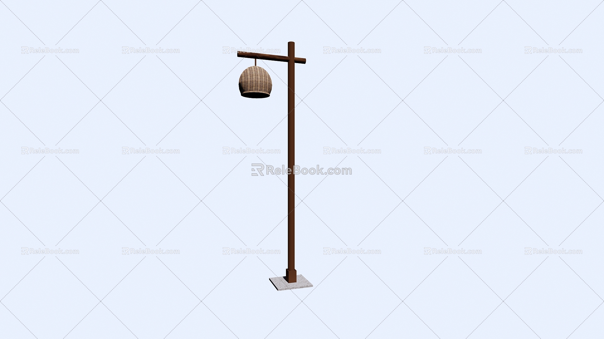 High pole lamp rural street lamp landscape lamp model