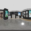 German Appliances Specialty Store With Fresh Air Systems Air Conditioners Wall Displays Boards Marble Flooring