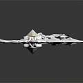 Intricate Metallic Fantasy Weapon With Decorative Blade Hilt Sharp Edges And Shiny Surface