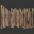 Firewood Storage Rack With Stacked Wooden Logs And Metal Frame Design
