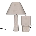 Modern West Elm Table Lamp 3d model
