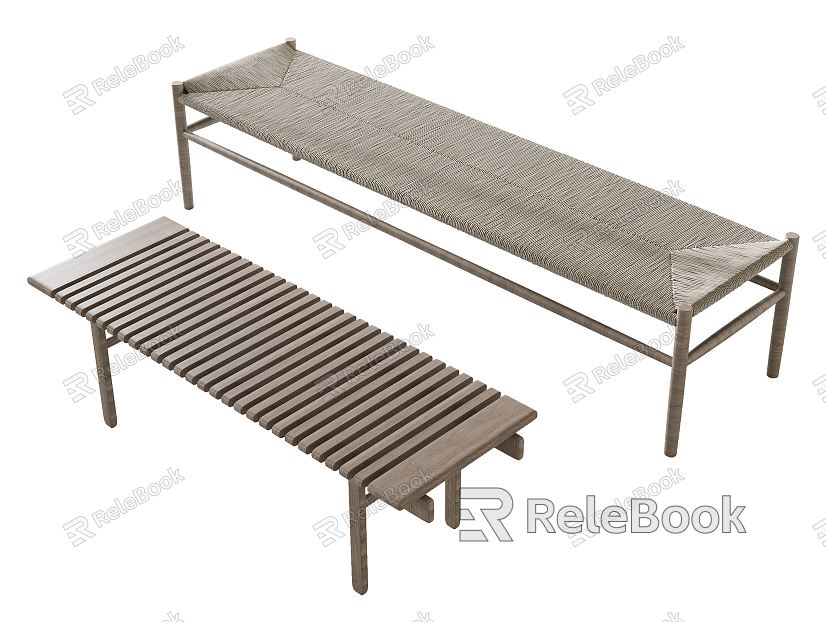 New Chinese Style Bed End Stool model