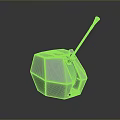 laser tower turret turntable sci-fi tower defense game tower defense sci-fi turret game turret game turret 3d model