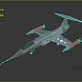 3D Rendered Blue Fighter Jet With Red Winglets Streamlined Design And Sleek Surface