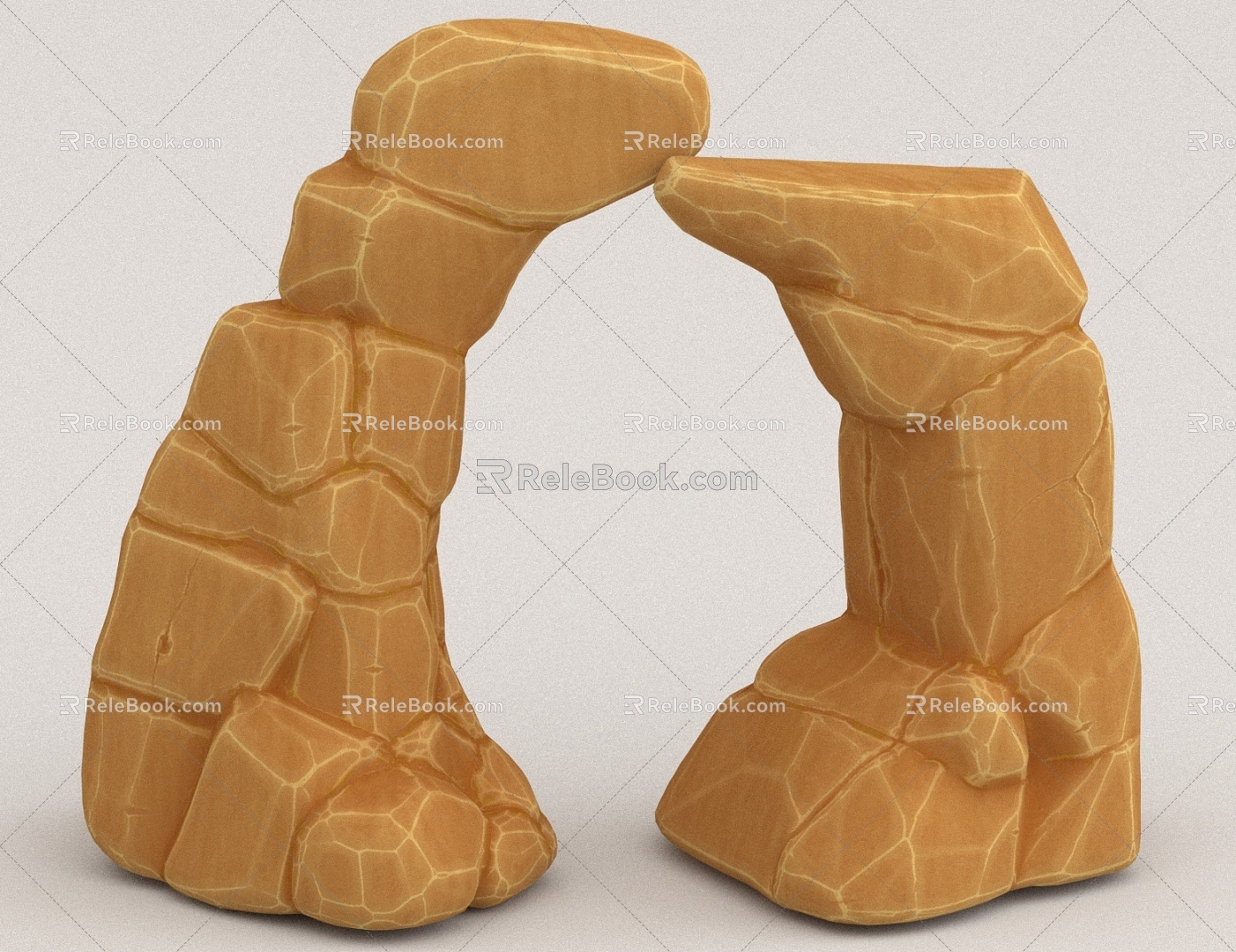 Stone Outdoor Stone Stone Block 3d model