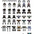 Smart Machines Collection With Various Robotic Designs And Mechanical Features