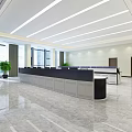Modern monitoring room Monitoring center Command center Control room Monitoring hall Command room 3d model
