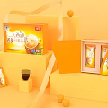 Crispy Xiaoquqi Cookies With Snack Box Small Packages And Coffee