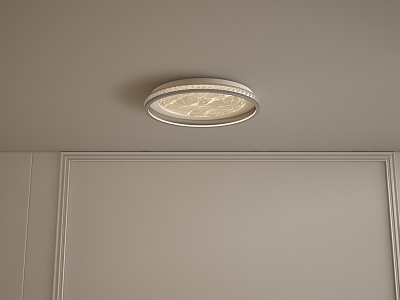 Simple ceiling lamp 3d model