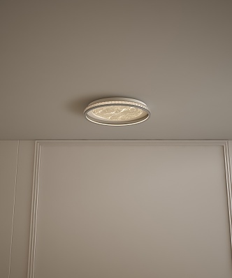 Simple ceiling lamp 3d model