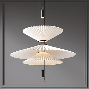 Modern chandelier 3d model