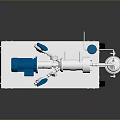 Tesla reactor Tesla reactor magnetic energy reactor sci-fi reactor sci-fi equipment 3d model