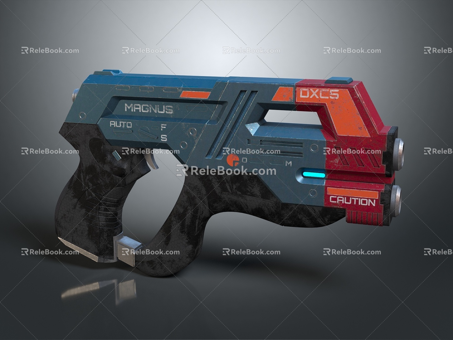 modern pistol sci-fi pistol game pistol sci-fi firearms model