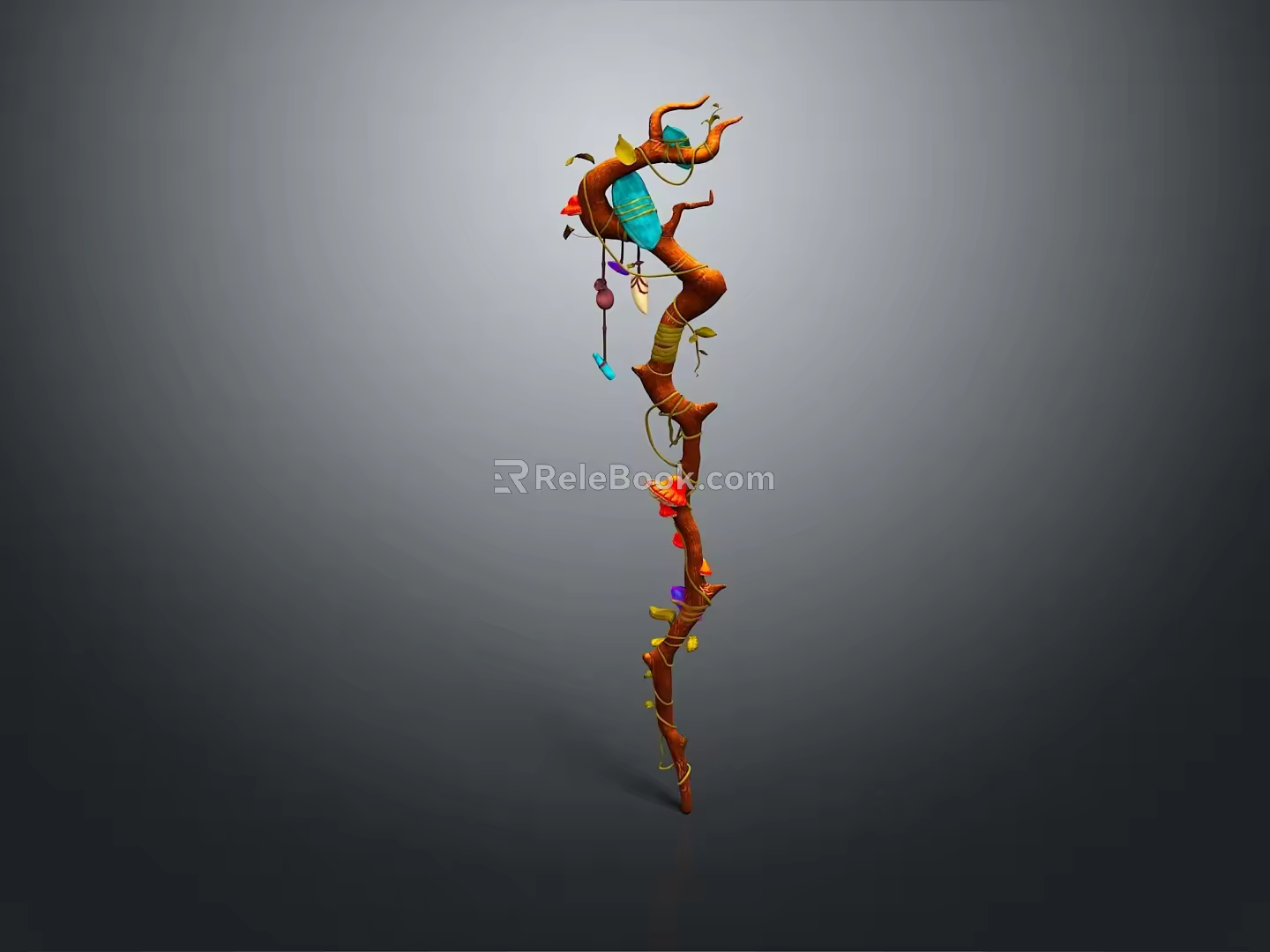 Scepter Ancient Scepter Cane Ancient Scepter Magic Scepter Metal Scepter Classical Scepter Magic Scepter 3d model