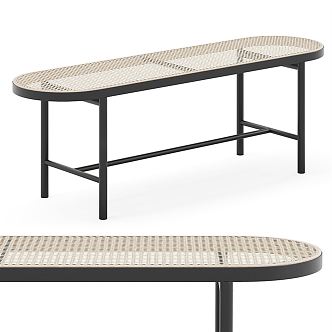 Nordic bench 3d model