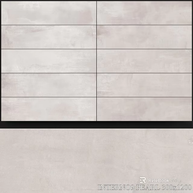 Minimalist Light Colored Building Components With Panel Design And Smooth Surface 3d model 