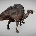 Realistic Spinosaurus Game Movie Character With Sail Back And Open Mouth