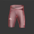 Blue SPINESHOW Athletic Shorts With Elastic Waistband And White Logo