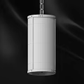 Modern Contemporary Chandelier With Transparent Shade Metal Frame And Long Bulbs