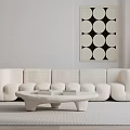 Modern Multiplayer Sofa 3d model