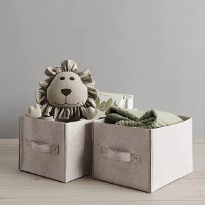 Modern Storage Basket Toy Storage Basket 3d model
