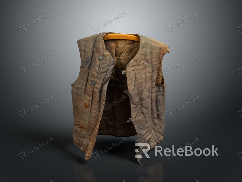 Vest waistcoat cotton waistcoat down waistcoat down jacket thick waistcoat winter coat cotton coat model