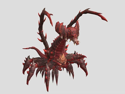 Mutant Monster Monster Spider Biochemical Alien 3d model Mutant Monster Monster Spider Biochemical Alien 3d model