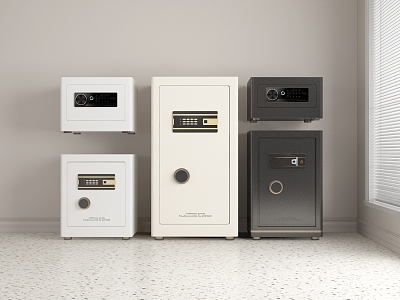 Modern Safe 3d model