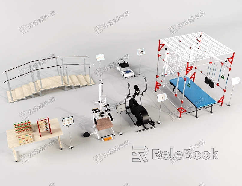 Modern Rehabilitation Equipment model