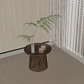 A few corners of the middle style 3d model