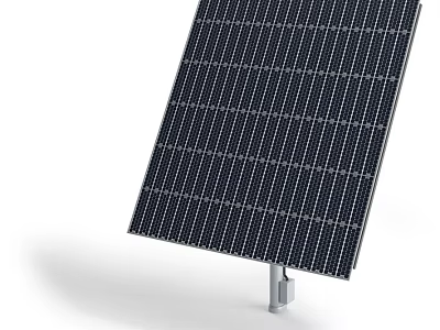 Industrial Solar Panel Equipment With Stable Mounting Bracket And High Efficiency Photovoltaic Cells 3d model