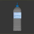 Nature Talk Mineral Water Bottle With Blue Cap And Transparent Body For Daily Use
