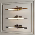 Modern Wall Mounted Sconces with Sleek Design in Gold Silver and Black Finishes