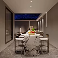 Modern Entertainment Room Interior With Musical Instruments Guitar Drum Set Spiral Staircase Artwork And Plants