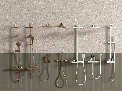 Shower French Shower 3d model