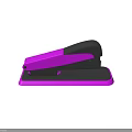 Two Purple And Black Staplers With Ergonomic Design For Office Use