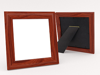 Modern Photo Frame Mirror Frame Decoration Ornament Photo Frame 3d model