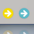 Swing Door Control Design With Yellow And Blue Arrows In Right Direction Buttons