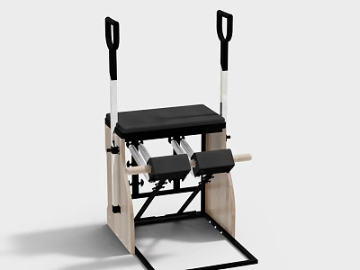 Yoga Studio High Quality Sturdy Pilates Reformer Equipment For Professional Training Sessions 3d model