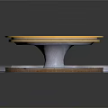 Transparent Organ Models And Hair Samples With Circular Displays And Metallic Borders